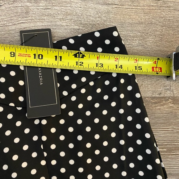 BcBGMaxazria Polka Dot Mini Skirt New with Tags - Picture 7 of 16